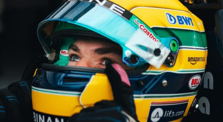Casque + Toleman F1 : quand Pierre Gasly se prend pour Ayrton Senna, c'est du sérieux !