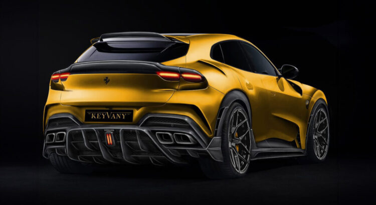 Keyvany transforme le Ferrari Purosangue en véritable démon