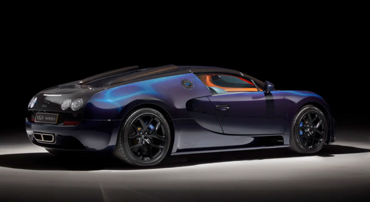 Une Bugatti Veyron 16.4 Grand Sport « Vitesse » de 2014 est à vendre aux enchères (+images)