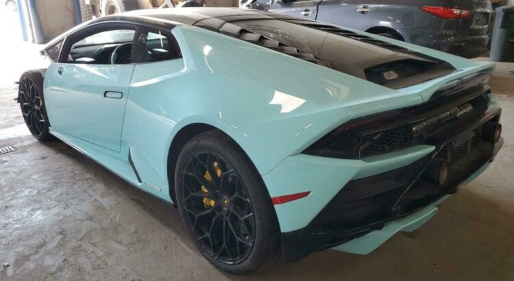 Cette Lamborghini Huracan détruite pourra-t-elle être sauvée ?