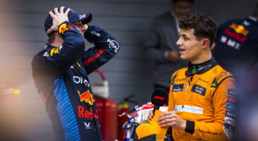 Max Verstappen et Lando Norris.