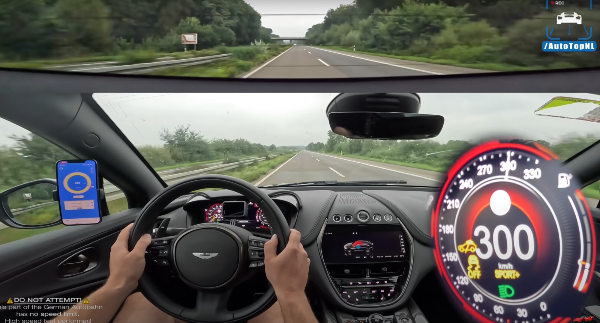 Aston Martin DBX 707 2024 autobahn