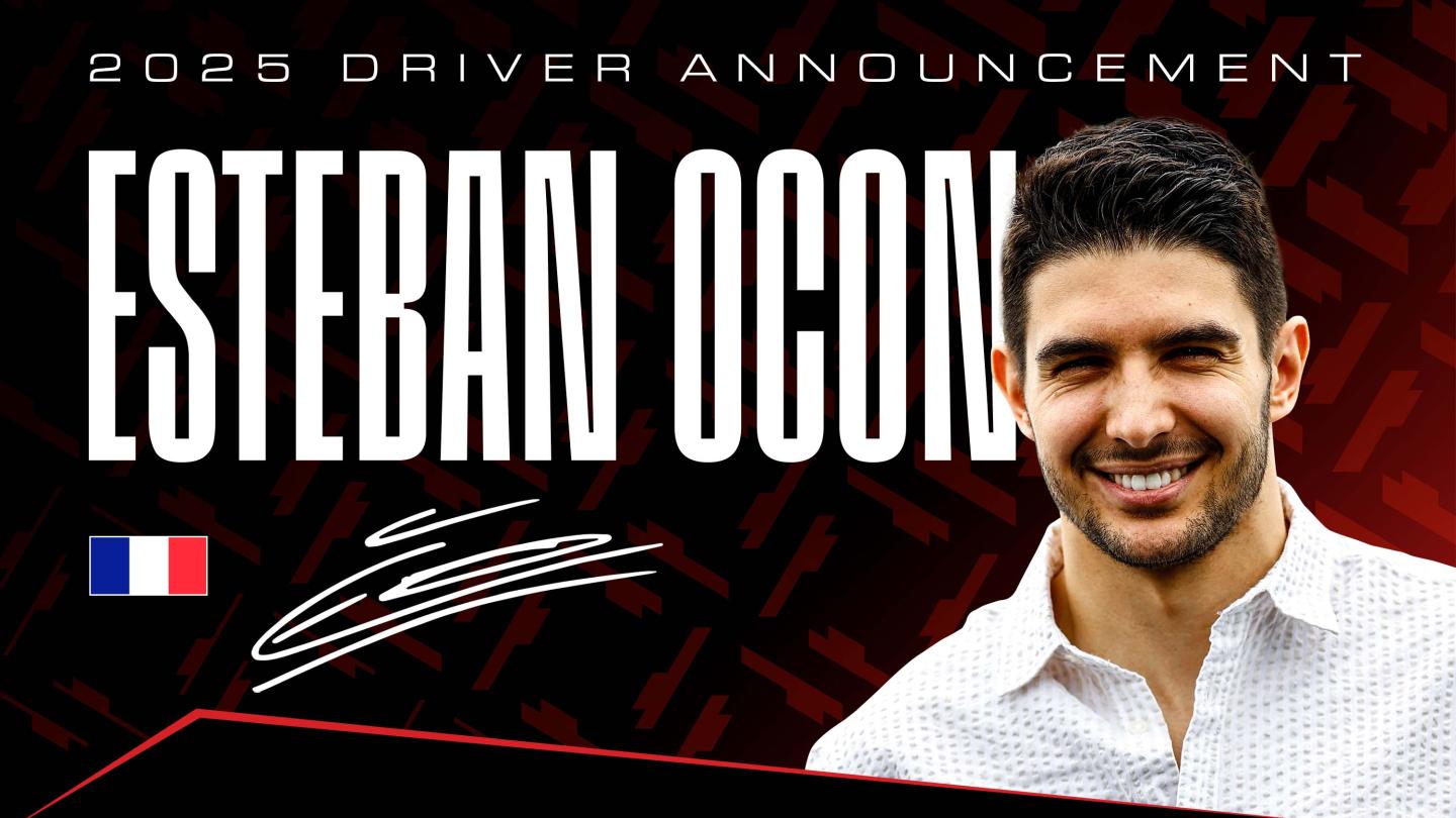 F1 Esteban Ocon Haas F1 Team 2025