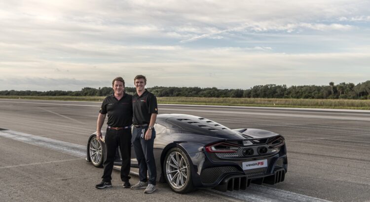 Hennessey : la Venom F5 (1817 ch) pulvérise Rimac et Bugatti sur le demi-mile ! (+ vidéo)