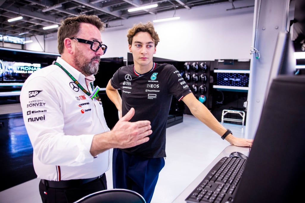 Andrea Kimi Antonelli Gwen Lagrue Mercedes F1 2024 podcast