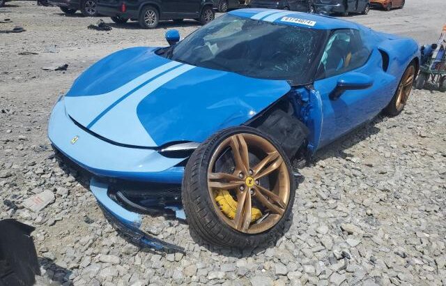 Qui veut acheter cette Ferrari 296 GTB en très mauvais état