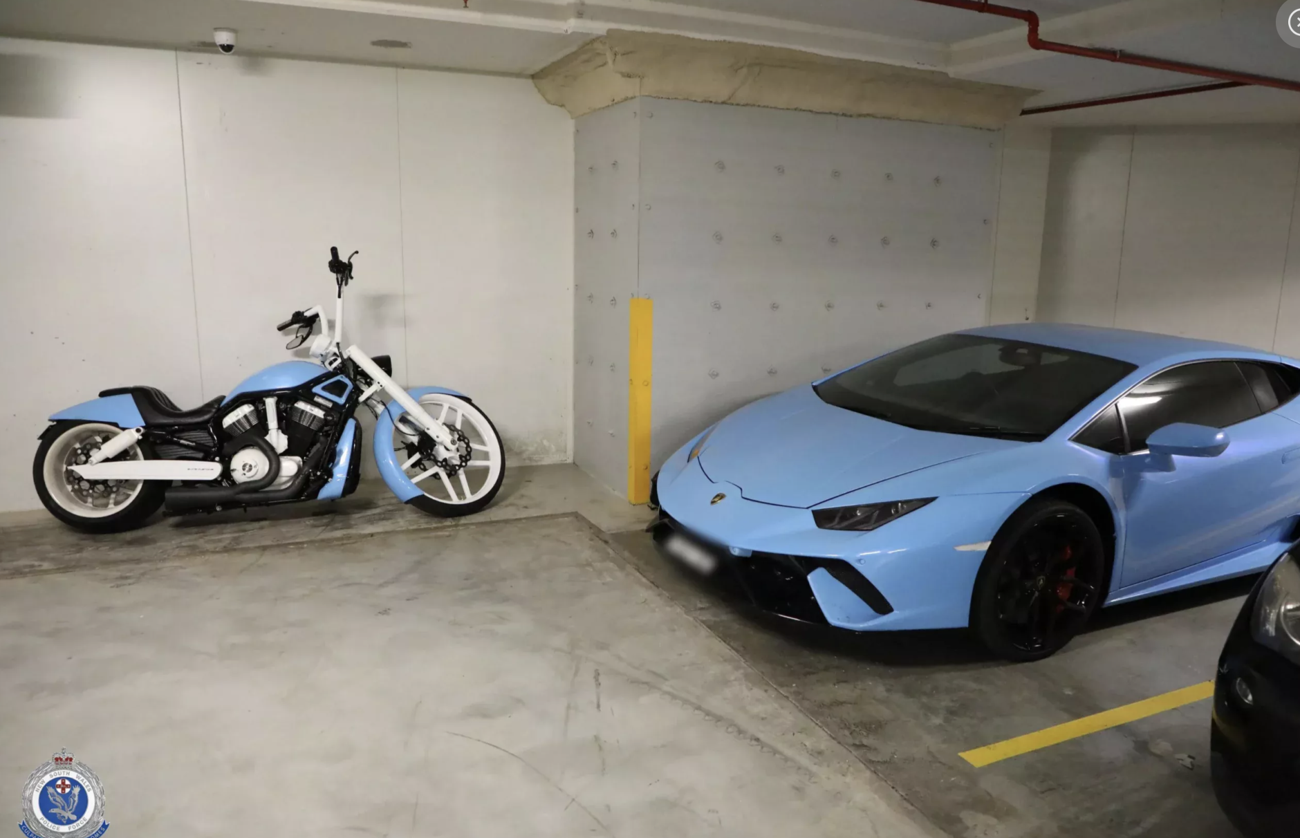 Lamborghini Huracan saisie chômage