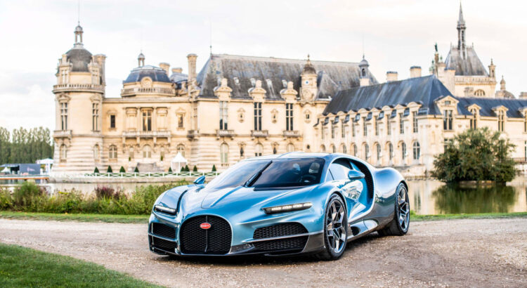 Bugatti et sa nouvelle Tourbillon illuminent le Concours d'Elégance de Chantilly 2024