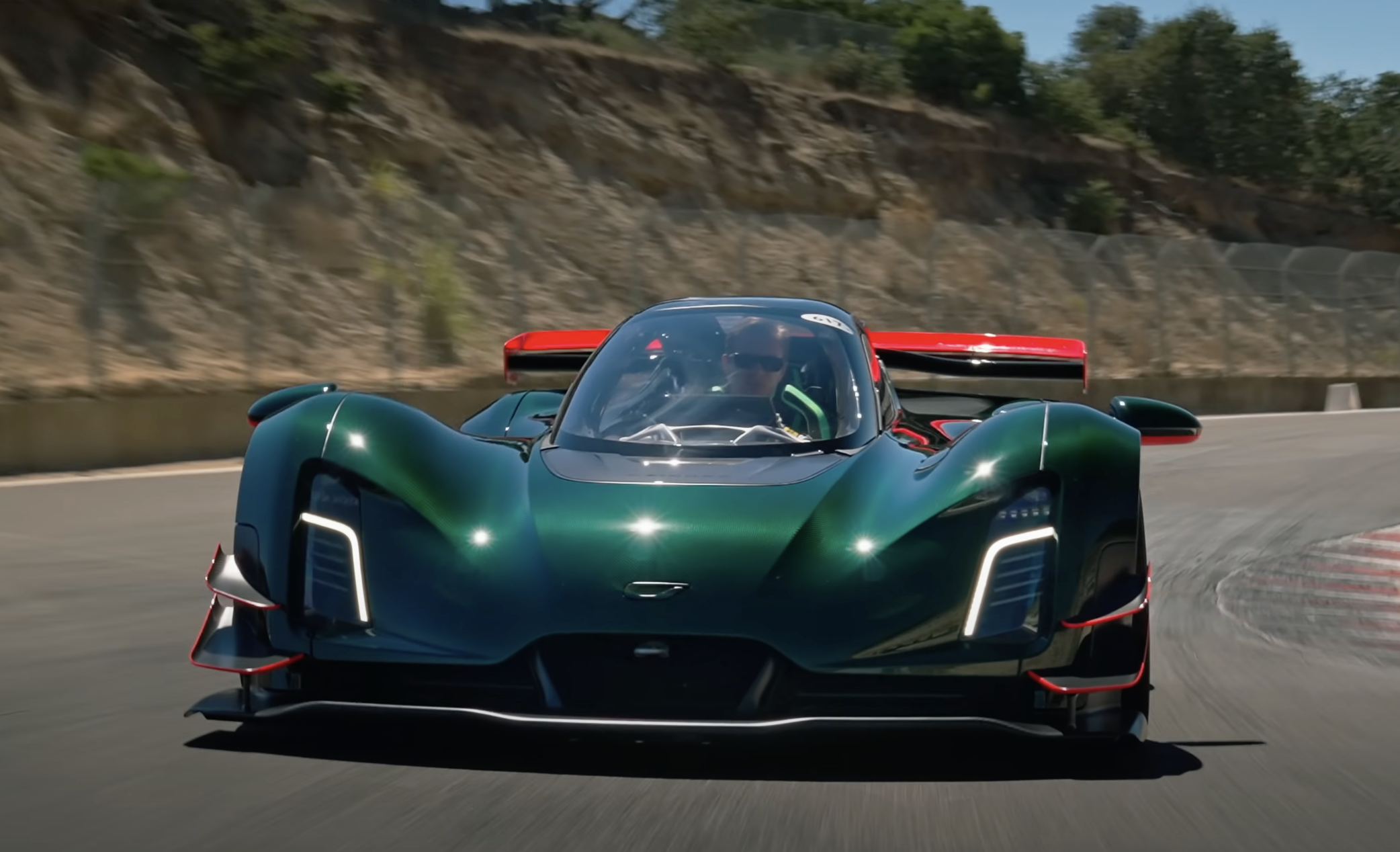 Czinger 21C record Laguna Seca