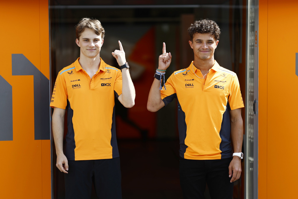 F1 Lando Norris Oscar Piastri McLaren 2024