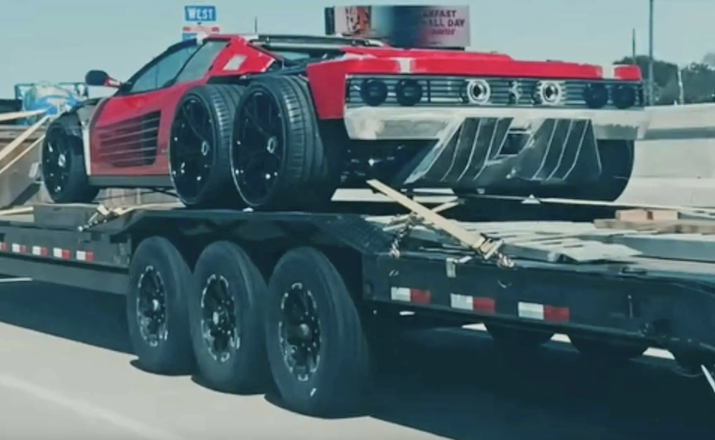 Ferrari Testarossa 6x6