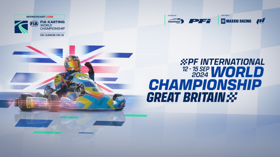 FIA Karting Championnat monde OK Junior Angleterre PFI 2024