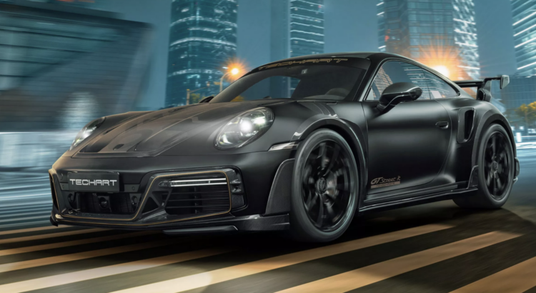 Techart : un monstre de 810 ch pour les 50 ans de la 911 Turbo