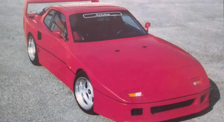 Quelqu'un a carrossé une Porsche 944 comme une Ferrari F40... vendue à prix d'or !