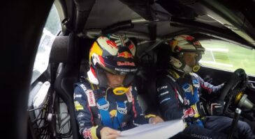 S&eacute;bastien Loeb Alpine A110 GT+ Rallye Mont-Blanc Morzine 2024 vid&eacute;o