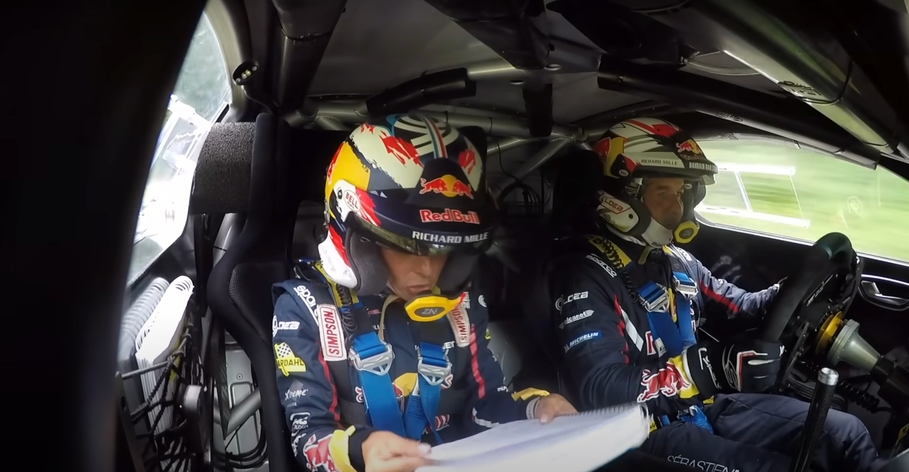 Sébastien Loeb Alpine A110 GT+ Rallye Mont-Blanc Morzine 2024 vidéo