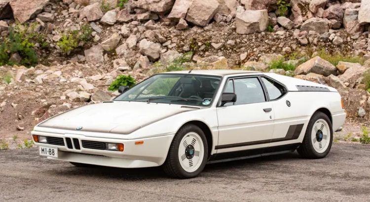 Une rarissime BMW M1 de 1979 à vendre aux enchères (+images)