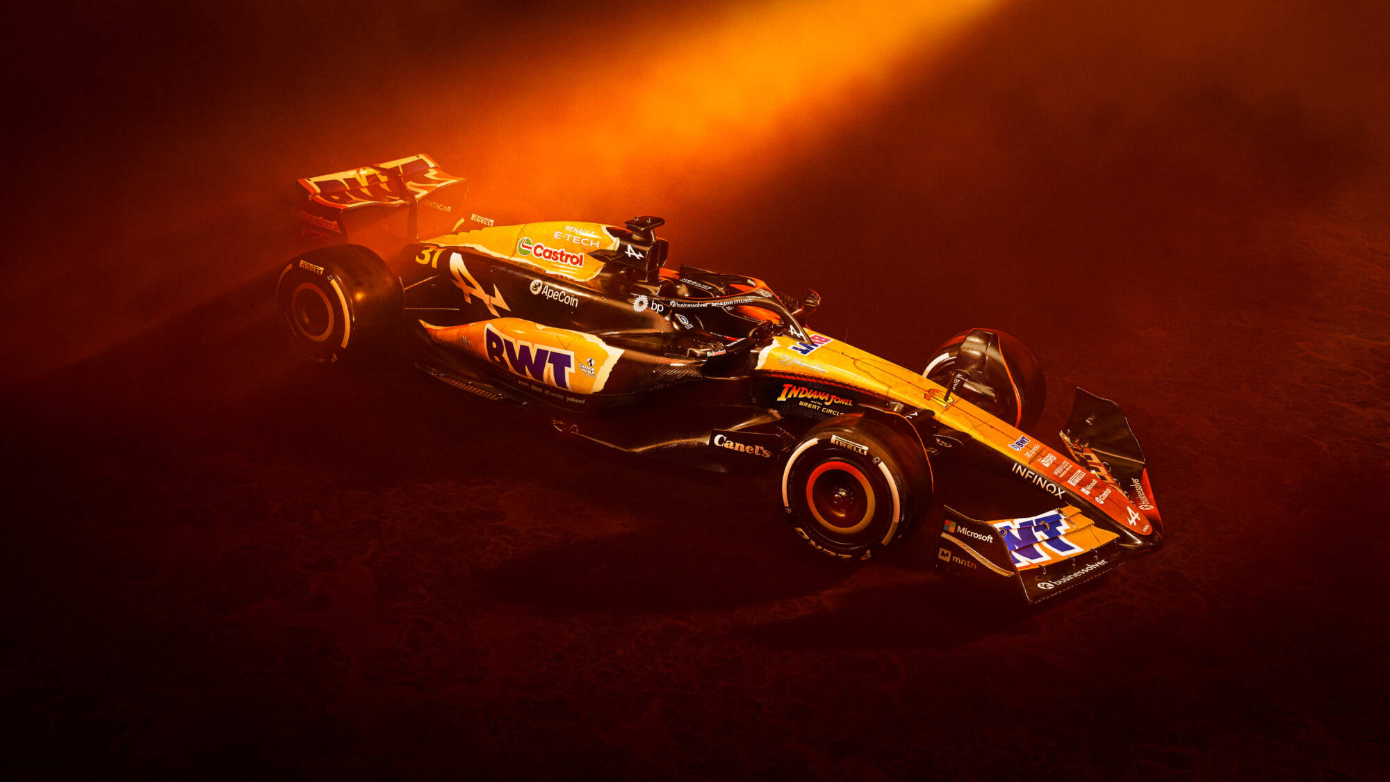 F1 Grand Prix Etats-Unis 2024 Alpine Indiana Jones COTA Austin