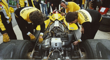 Fin moteur Renault F1 Alpine Racing 2024