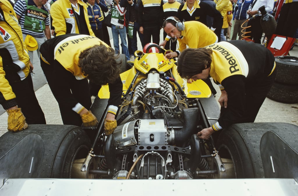Fin moteur Renault F1 Alpine Racing 2024