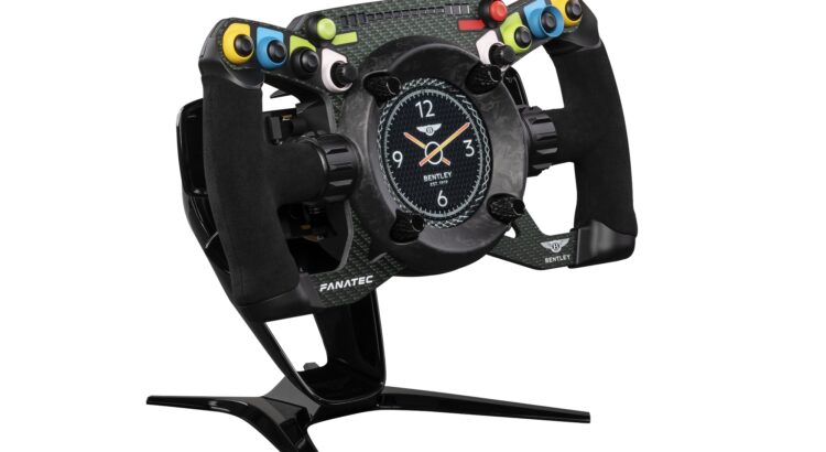 De Pikes Peak au Sim Racing : Fanatec dévoile un nouveau volant Bentley GT3