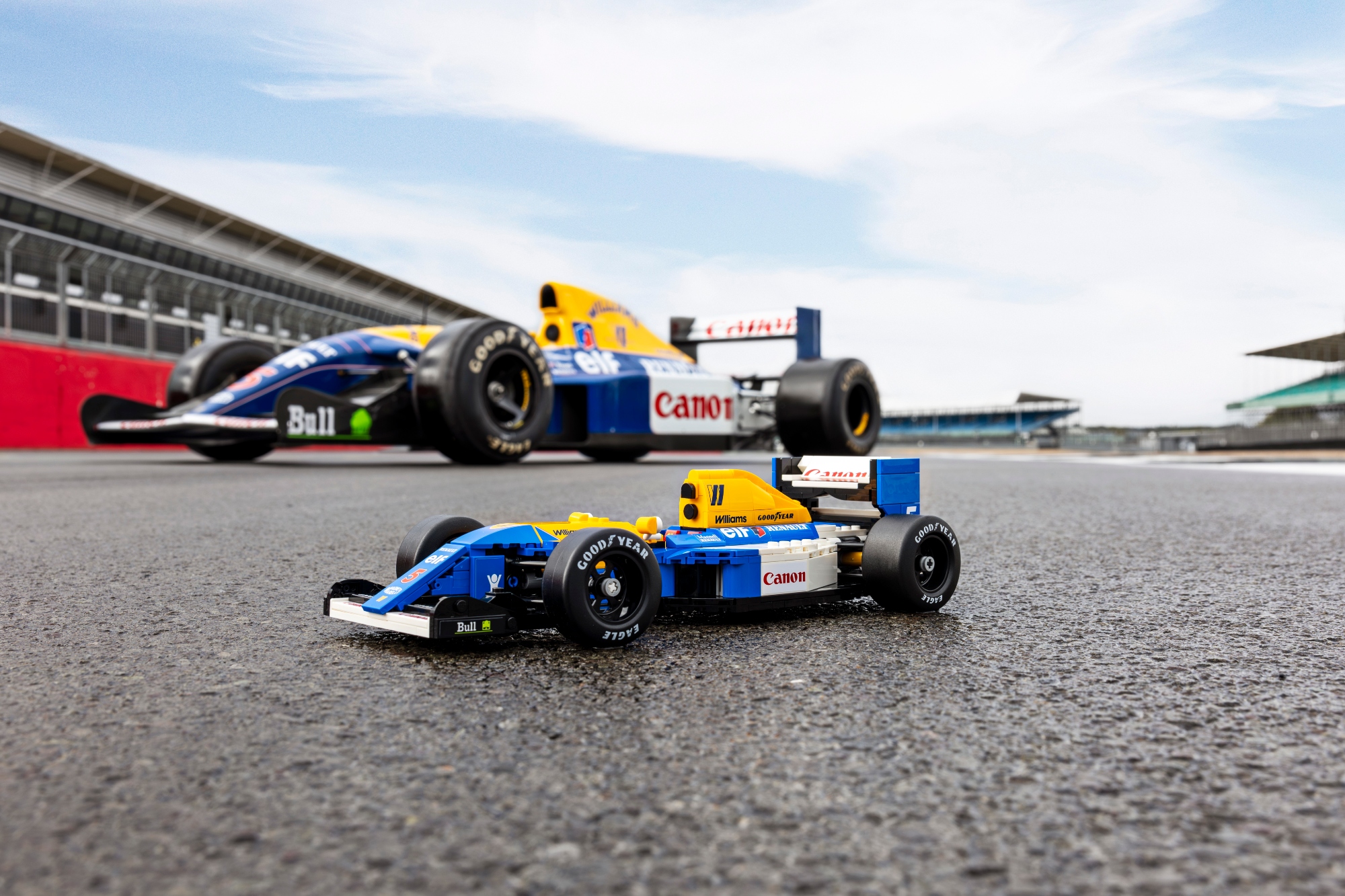 LEGO F1 Williams FW14B Nigel Mansell idée cadeau Noel