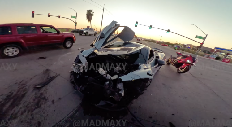 Une McLaren 765 LT ruiné par une Honda Civic (+vidéo)
