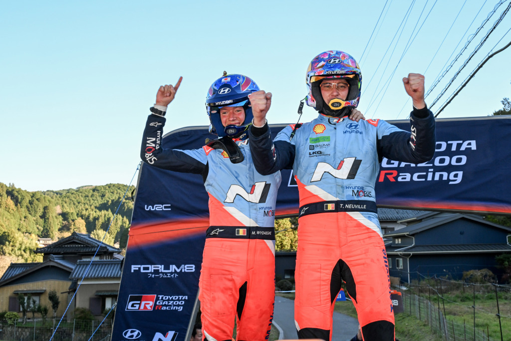 WRC Rallye Japon Thierry Neuville Hyundai 2024