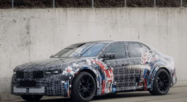 BMW M3 &eacute;lectrique prototype