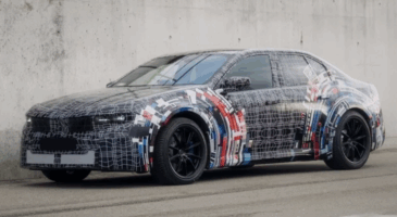 BMW M3 électrique prototype