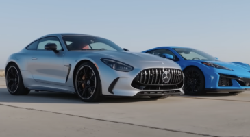 Corvette Z06 VS Mercedes-AMG GT 63
