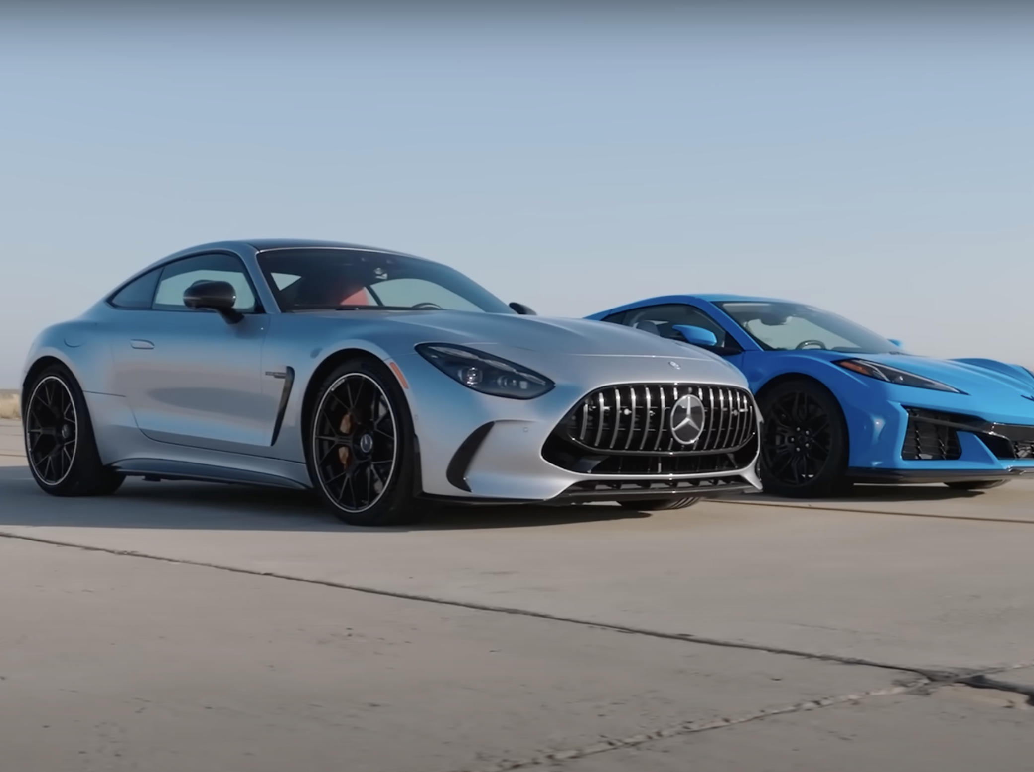 Corvette Z06 VS Mercedes-AMG GT 63