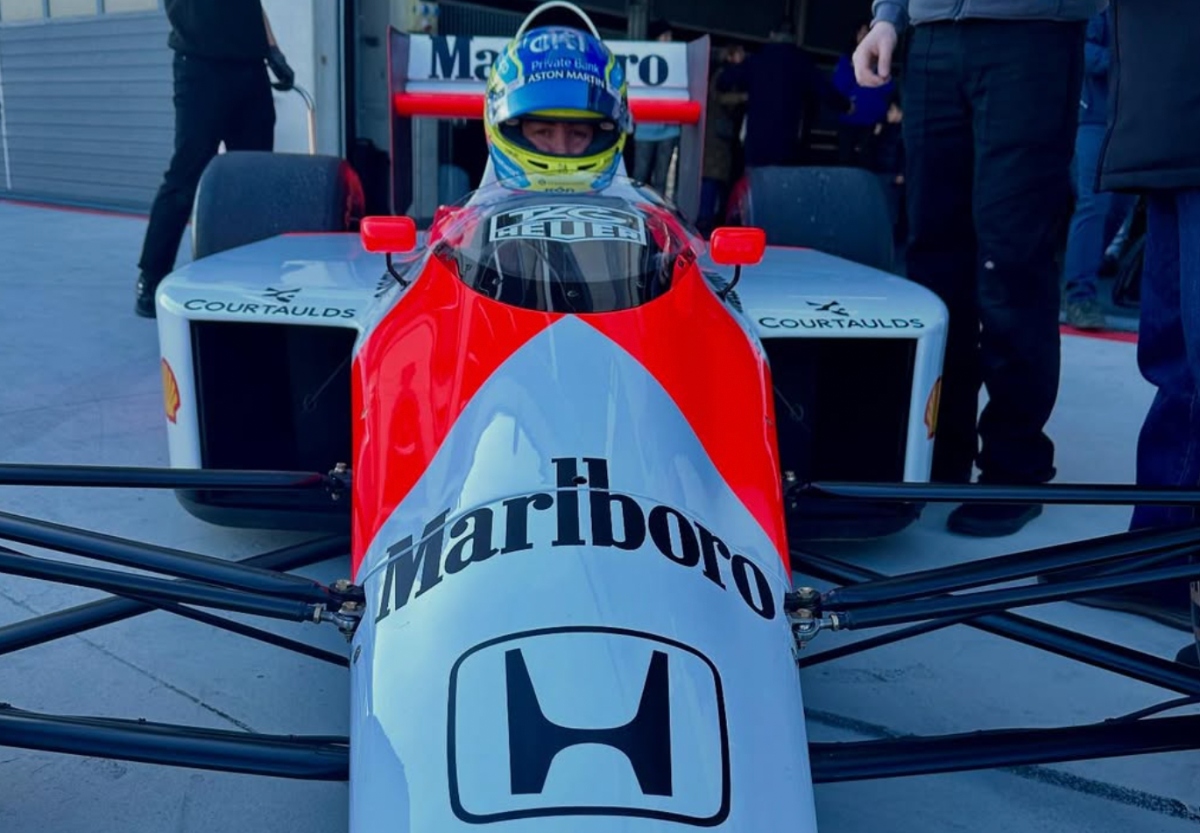 Fernando Alonso McLaren MP4/5B 1990 Ayrton Senna Aragon Espagne vidéo 2024