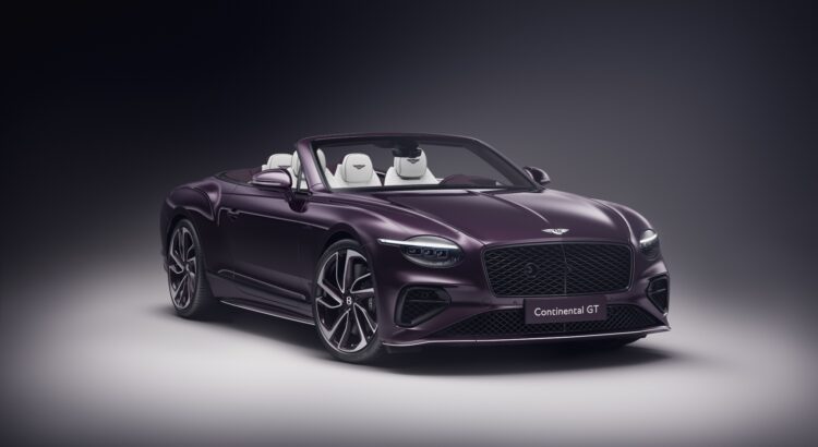 La 1ère Bentley Continental GTC sur mesure secoue les enchères