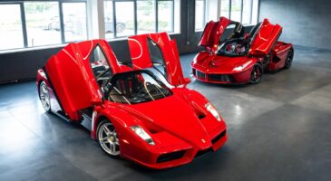 Jenson Button Champion du monde F1 Ferrari Enzo