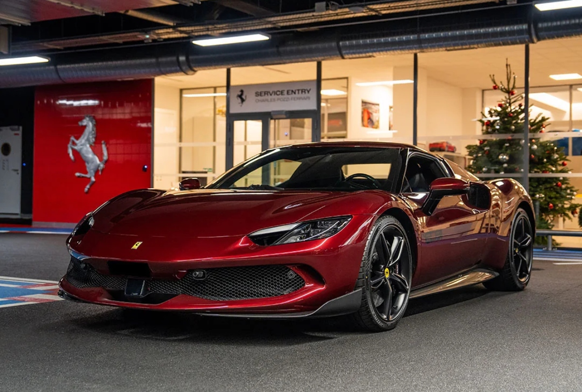 Esteban Ocon F1 Ferrari 296 GTB 2025