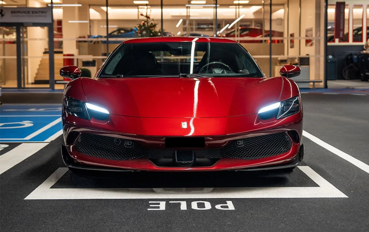 Esteban Ocon F1 Ferrari 296 GTB 2025
