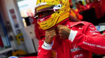 F1 Lewis Hamilton Ferrari vid&eacute;o 2025