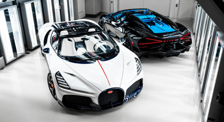 Bugatti : les premières W16 Mistral quittent l'Atelier