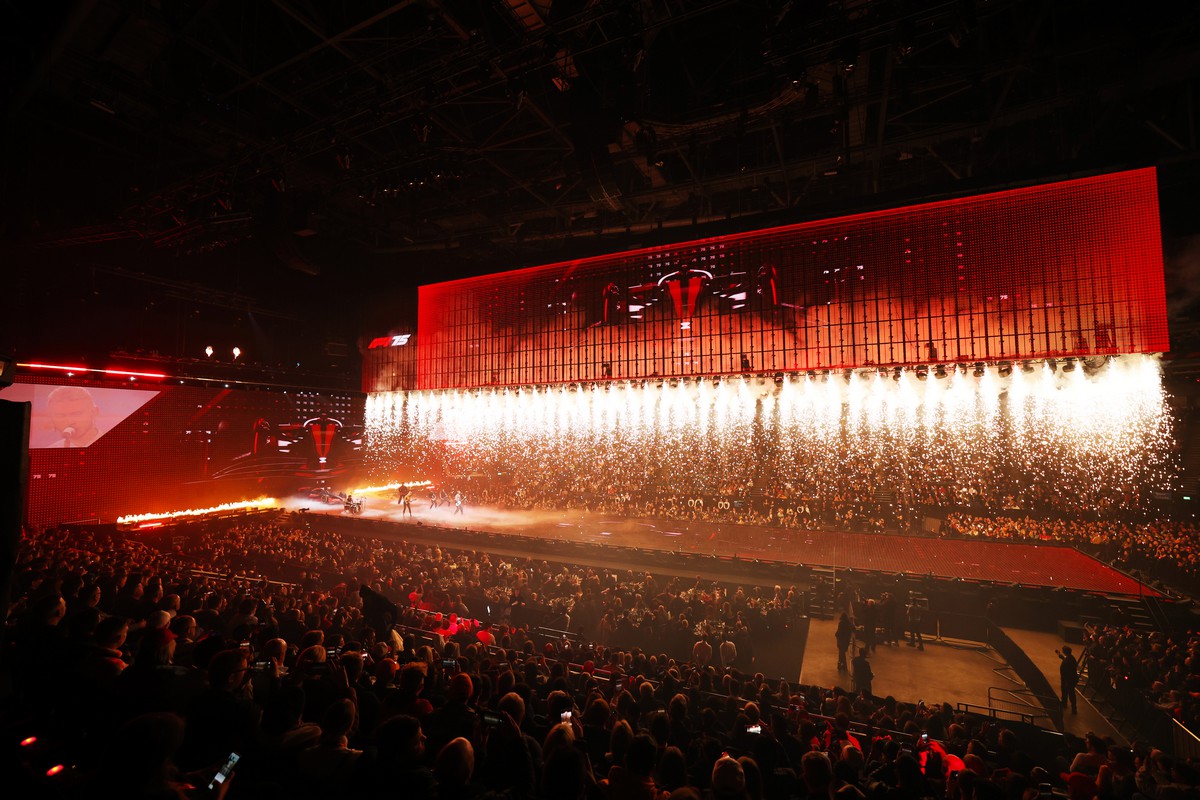 F1 75 Live meilleurs images présentation O2 Arena
