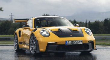 Porsche 911 GT3 RS Michelin pneus pluie