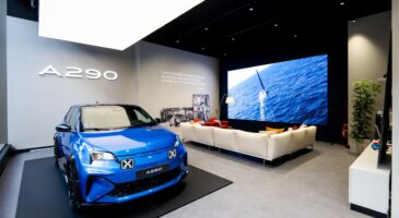 Alpine A290 Lounge bar sportif Milan