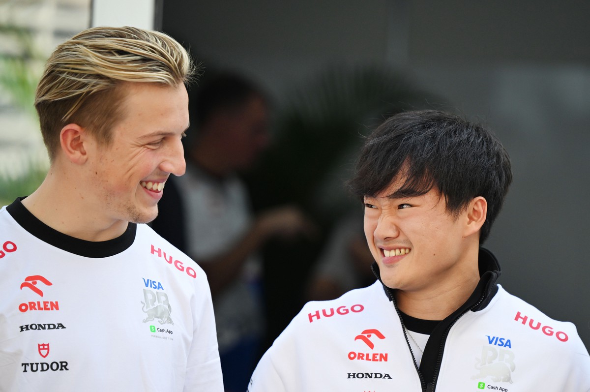 F1 Liam Lawson Yuki Tsunoda Japon Red Bull 2025