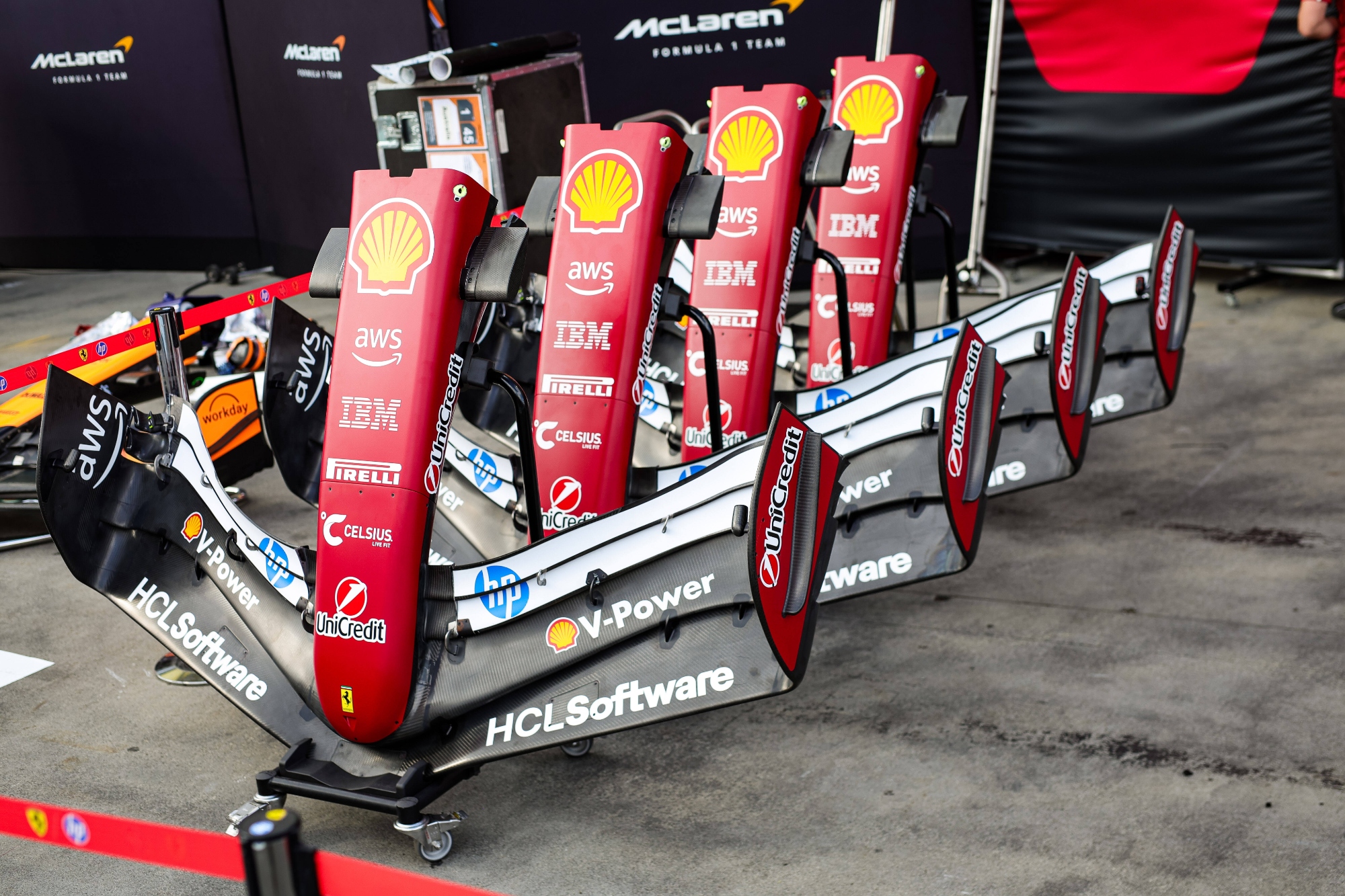 Ailerons flexibles F1 Grand Prix Chine 2025