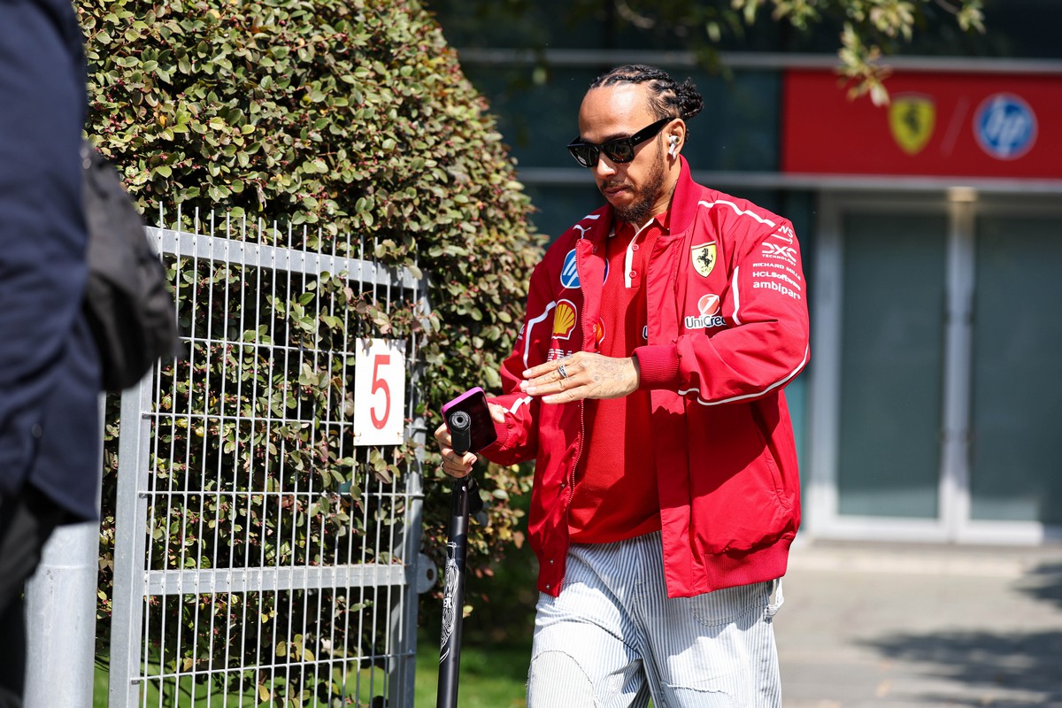 Ferrari Lewis Hamilton développement F40