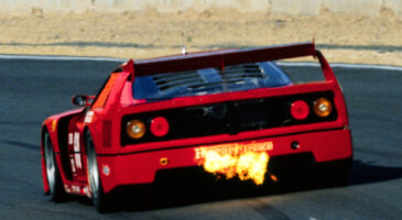 Jacques Laffite Ferrari F40 LM Mas du Clos 1992 vid&eacute;o