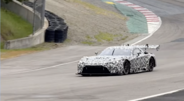 Lexus GR GT3 V8 course