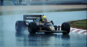 Ayrton Senna Lotus F1 Estoril Portugal 1985