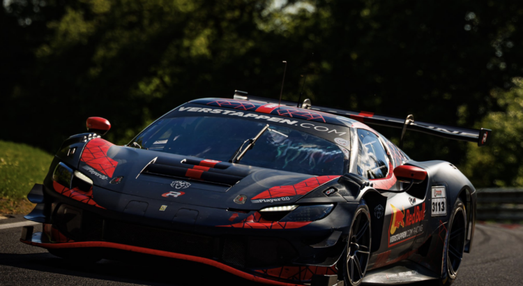 Ferrari 296 GT3 Max Verstappen Nürburgring