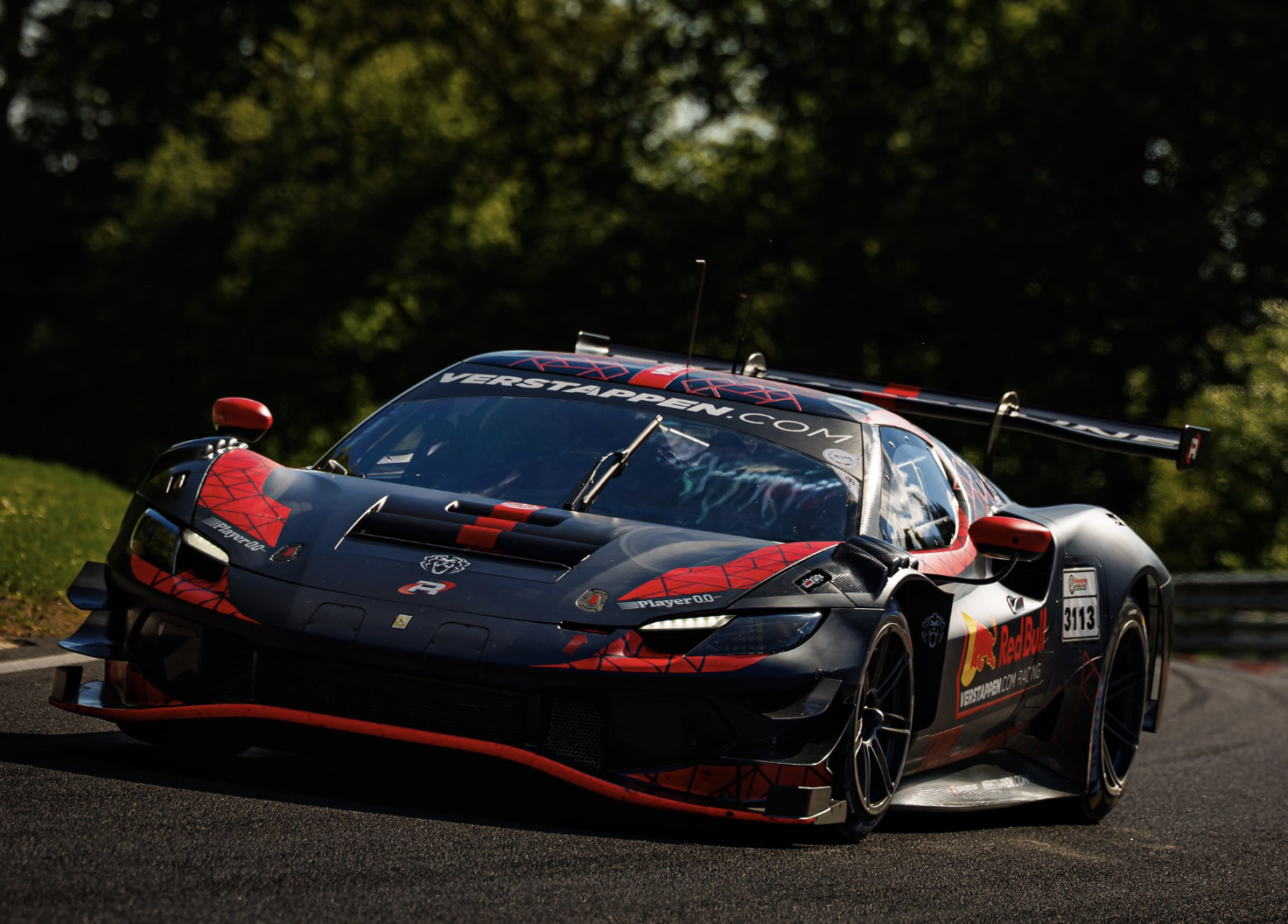 Ferrari 296 GT3 Max Verstappen Nürburgring